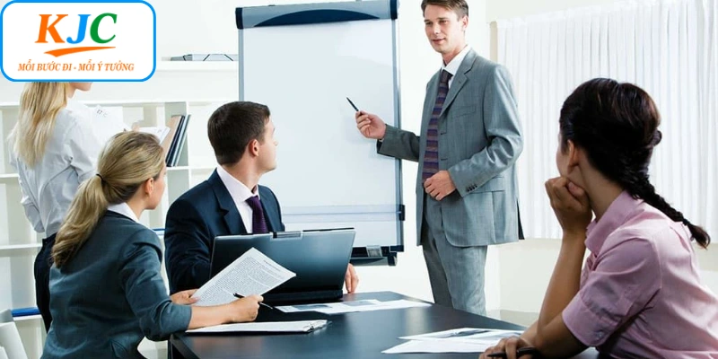 Các vị trí bộ phận Sale góp phần tạo nên thành công của KJC